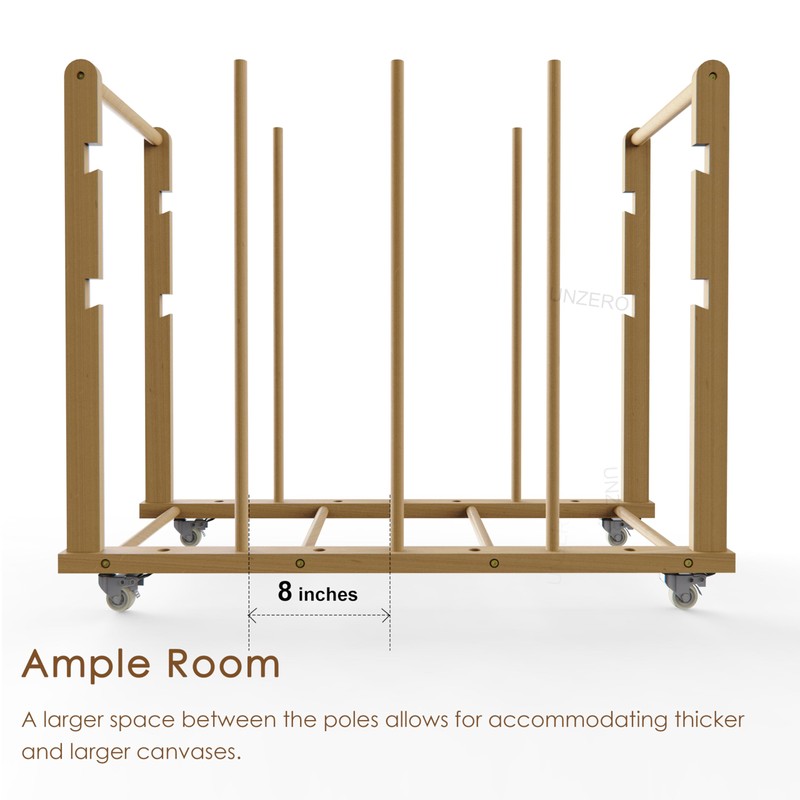 Art Storage Rack, Art Canvas Storage, Art Drying Rack, Canvas