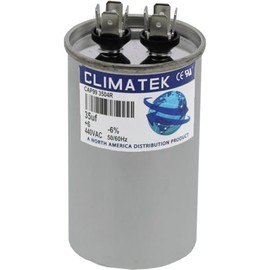 ClimaTek Round Capacitor - fits Genteq # 97F9639 | 35 uf MFD 370/440 Volt VAC