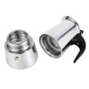 Stainless Steel Percolator Moka Pot Coffee Maker Stove Home Office