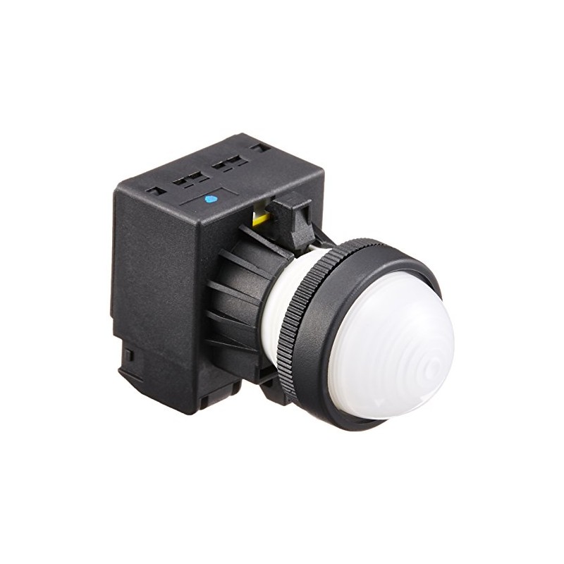 Fuji Electric DR22D0L-M9W Indicator Light, LED Illumination, Round Frame, Dome