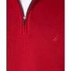 Nautica Men's Quarter-Zip Sweater, Nautica Red, Medium