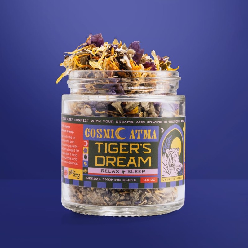 Cosmic Atma Herbal Smoking Blend – Tiger's Dream for Relax