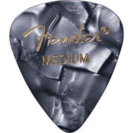 Fender Picks 351 Black Moto Medium Pick Set