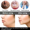 Silicone Jawline Trainer with Lanyard Facial Slimming Jaw Muscle Training