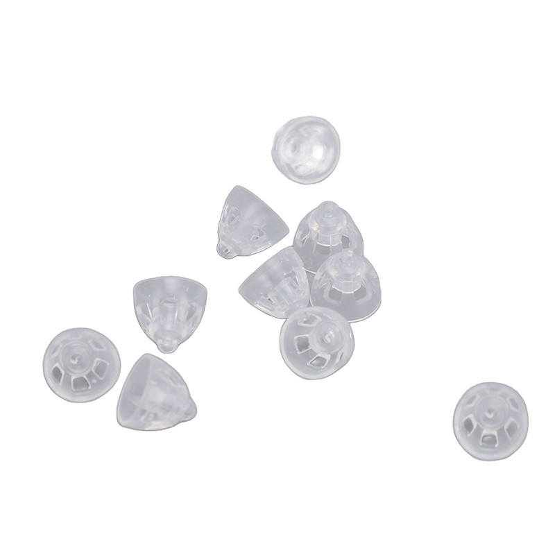 10pcs Sound Amplifier Open Domes Single Layer Washable Reusable Silicone