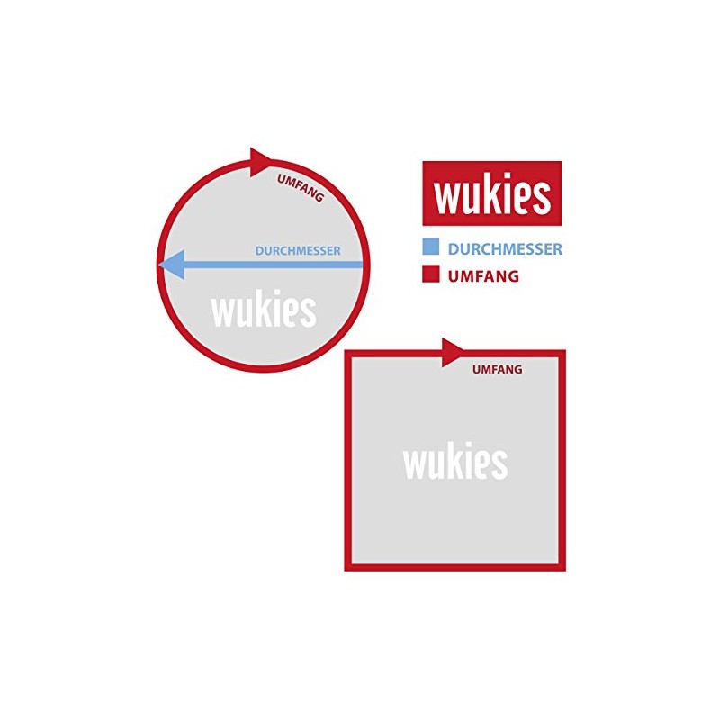 Wukies Stuhlsocken Cuff (Small, Circumference 6 - Approx. 9 cm,