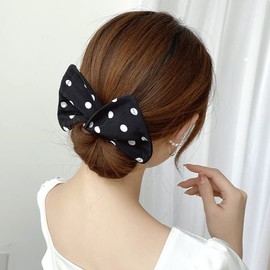 88flix Deft Van Bun Hair Maker Ribbon Deftband Hair Access Deftband (Black)
