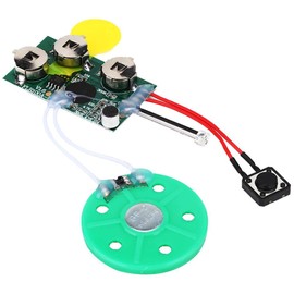 30 Seconds Re-recordable Voice Sound Chip, Record Voice Greeting Card Chip Light Sense Recordable Voice Module, for Greeting Card DIY Audio Cards Gifts
