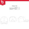 Headsweats 7706-401 Podium - Banda para el Sudor, Color Blanco,