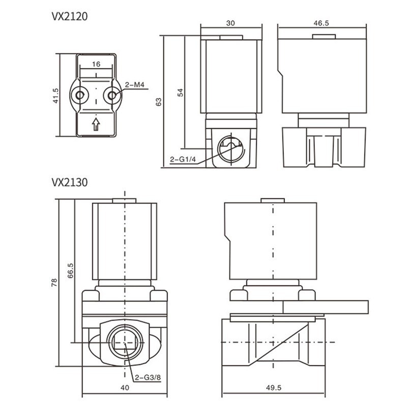 Electric Solenoid Valve Normally Closed Electric Pneumatic Solenoid Water Air
