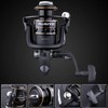 PLUSINNO Fishing Pole Fishing Rod and Reel Combos Carbon Fiber