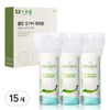 ORGANYC cotton pads, 70 packs, 15 pcs / ORGANYC 화장솜, 70개입, 15개