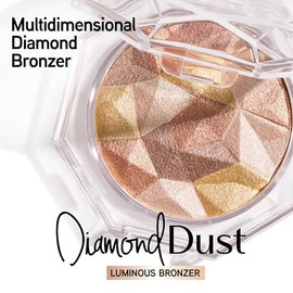 Physicians Formula Physicians Formula Mineral Wear Diamond Dust, Vitamin E Mineral Weightless Powder and Serum Hybrid, Warm Radiant Finish, Vegan, Talc-Free, Cruelty-Free - Luminous Bronzer