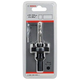 Bosch 2609390034 Hex Shank Arbor for 33mm-152mm, Black