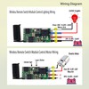 12V Mini Remote Control Switch, 8 Channel Single Channel Wireless