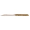 OSBORN Hand Wire Brush 2 Rows Brass