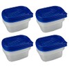 12 Pc Small Food Storage Container Meal Prep Freezer Microwave