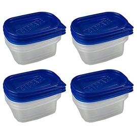 12 Pc Small Food Storage Container Meal Prep Freezer Microwave Reusable 9.5oz