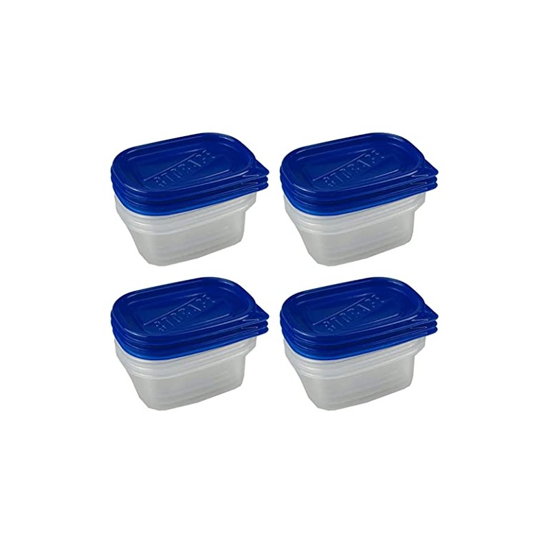 12 Pc Small Food Storage Container Meal Prep Freezer Microwave