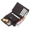Leather RFID Small Men's Wallet with Space for Over 7