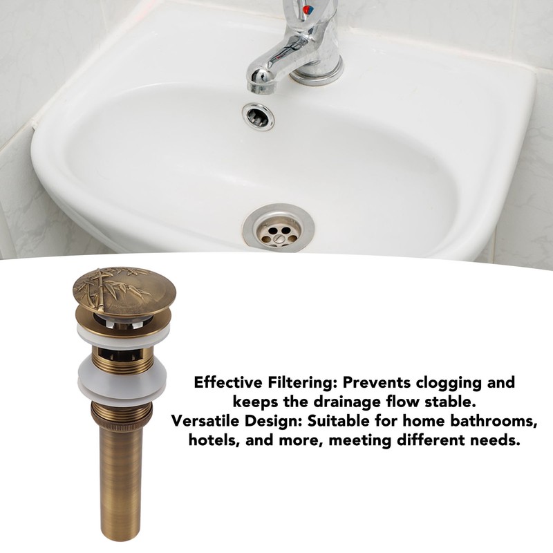 Pop Up Sink Drain Vintage Sink Vessel Drain Stopper Plant