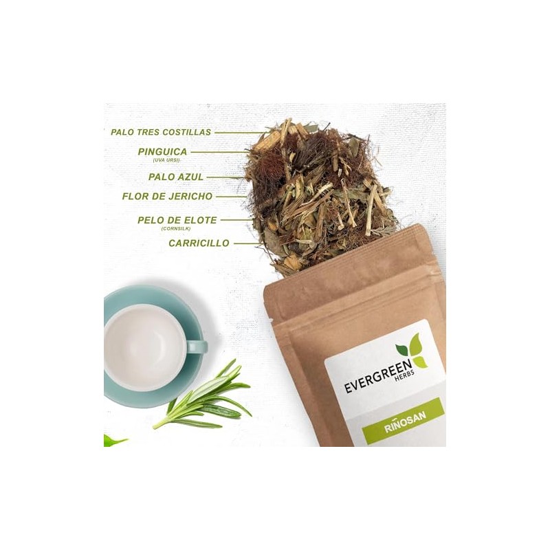 Evergreen Herbs Rinosan Tea Loose Leaf - 8 oz.