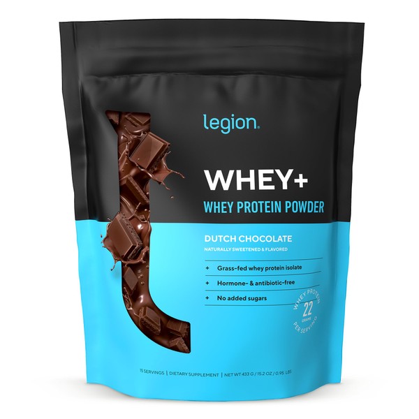 LEGION Whey+ Protein Whey Isolate from Grass Fed Cows -