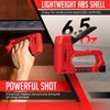 SHALL Light Duty Staple Gun for Wood - Red Upholstery