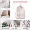 PORRASSO Backpack Casual Daypack Women Lightweight Rucksack Large Nylon Bookbag