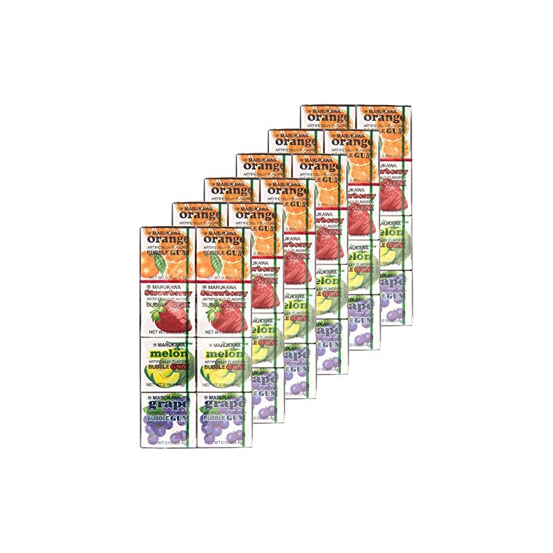 Bubble Gum Fruits Flavor (8-ct) - 1.58oz (Pack of 6)