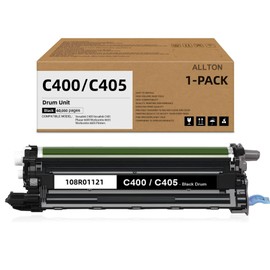 108R01121 Imaging Unit C400 C405 Black Drum Unit Replacement for Xerox Versalink C400 C405 Phaser 6600 6655 WorkCentre 6655 6605 Printers(1-Pack)