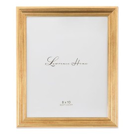 Lawrence Frames 536280 Sutter Gold 8x10 Picture Frame