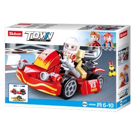 Sluban M38-B0899 Town Karting Multi-Coloured