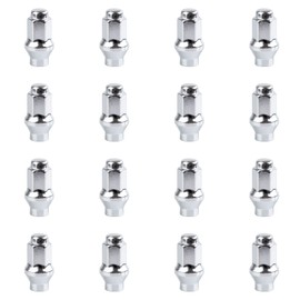 (16 Pack) Tusk Extended Shaft Tapered Lug Nut 10mm x 1.25mm Thread Pitch w/14mm Head Chrome for Tracker 600 EPS LE 2022-2024