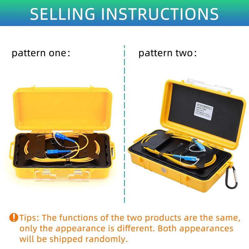 Cruiser SC/UPC OTDR Launch Cable Box 1km Extension Cord Single