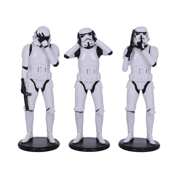 Nemesis Now Nemesis Now Original Stormtrooper Three Wise Sci-Fi Figurines,