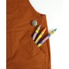 RUGGEDBUTTS Caramel Stretch Chino Overall - 3T