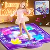 Kids Light Up Dance Mat, Electronic Music Dance Pad with