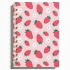 WFSM Strawberry Notebook, Pink Strawberry Journal, Strawberry Journal, Strawberry Gifts