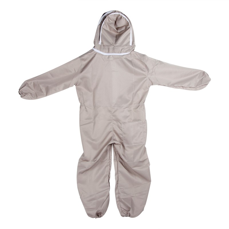 Hooded Beekeeper Suit One Piece Beekeeping Protective Clothes Anti Bee