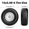 RONPOW 13x5.00-6 Flat Free Lawn Mower Tire, Zero Turn Mower