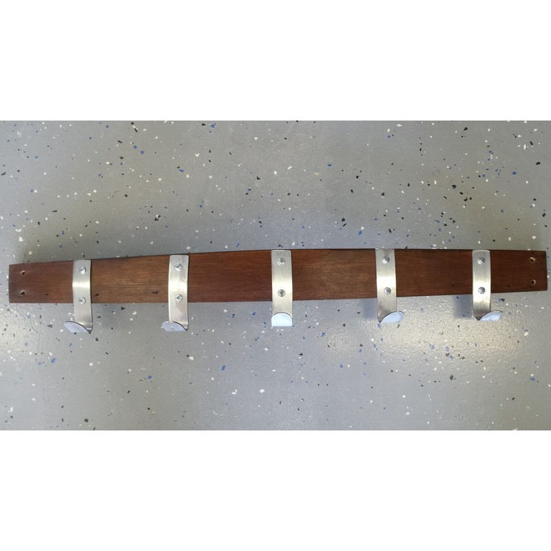 Rare Genuine Decorative Coat/Hat Rack Made From Oak Wine Barrel
