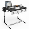 Table-Mate TV Tray Table | Portable Desk Folding Dinner Tray,