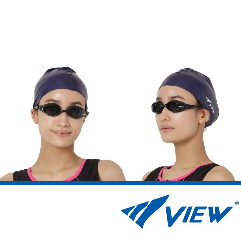 View AILE V240SA SK Swimming Goggles, Racing Goggles, Cushioned, For