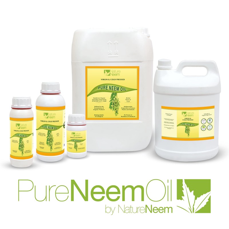 Pure Neem Oil - Cold Pressed - 500 ml -