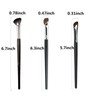 TEONEI Nose Contour Brush Half Fan-Shape Nose Shadow Brush Angled