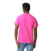 Gildan Adult Ultra Cotton T-Shirt, Style G2000, Multipack, Safety Pink