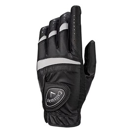 Callaway Golf Gloves, Left Hand Worn (Right-Handed), All Weather, 9.1 inches (23 cm), Black, Men's