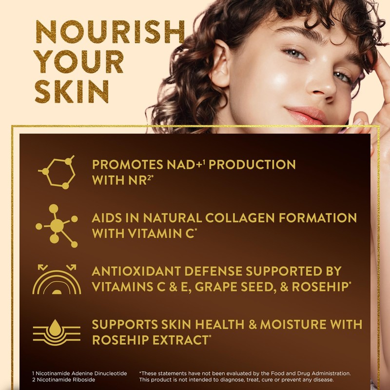Swisse Plus NAD+ Beauty Restore | Clinically Tested Ingredients |