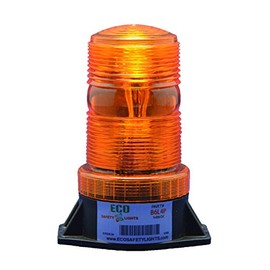B125WS120 AMBER 110V 120V AC 25W INCANDESCENT STEADY-ON LIGHT BEACON EMERGENCY SAFETY WARNING SIGNALING MARKER